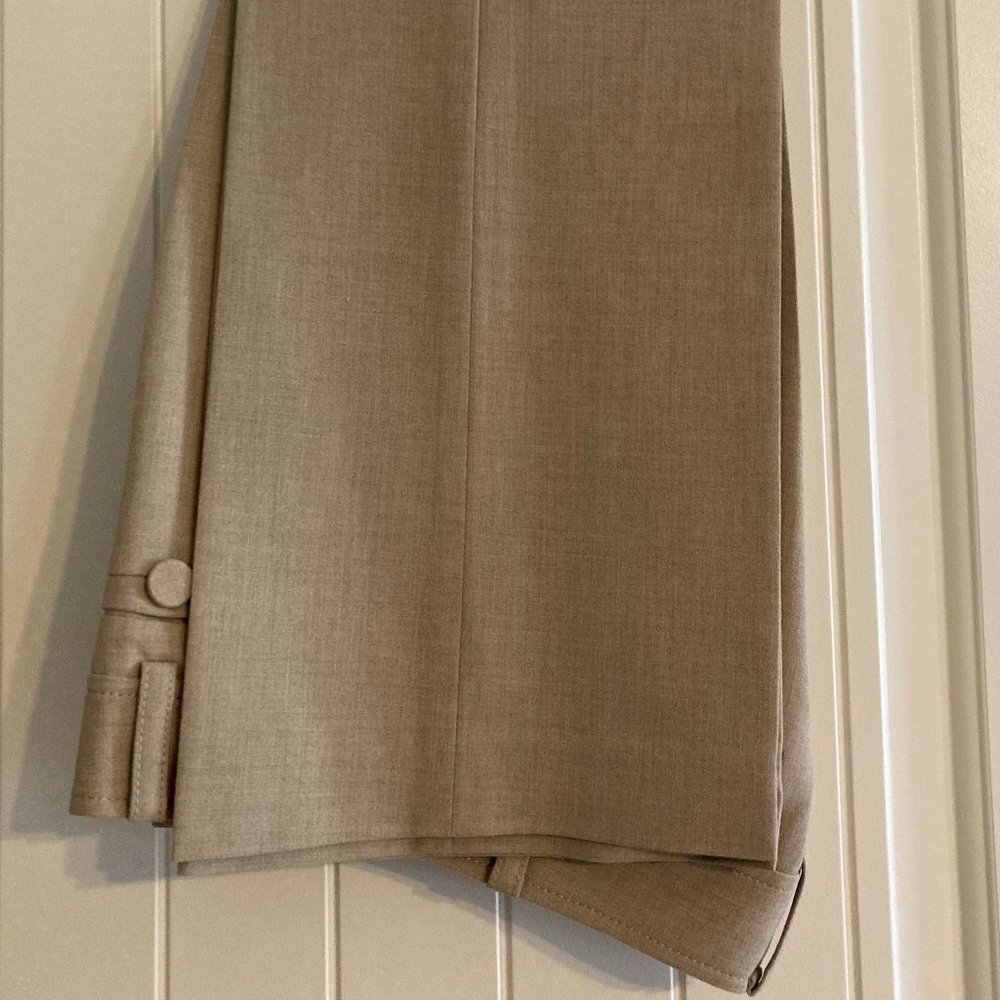 Ann Taylor tan lightweight dress pants- Lindsay fit